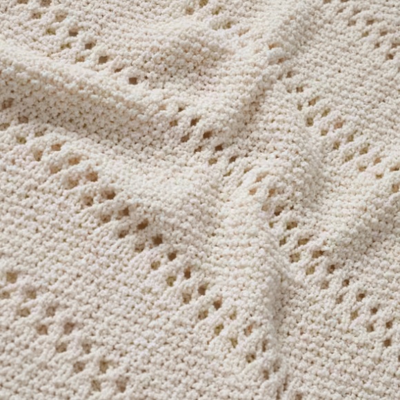 Mango Knit Openwork Sweater Size S - Picture 6 of 8